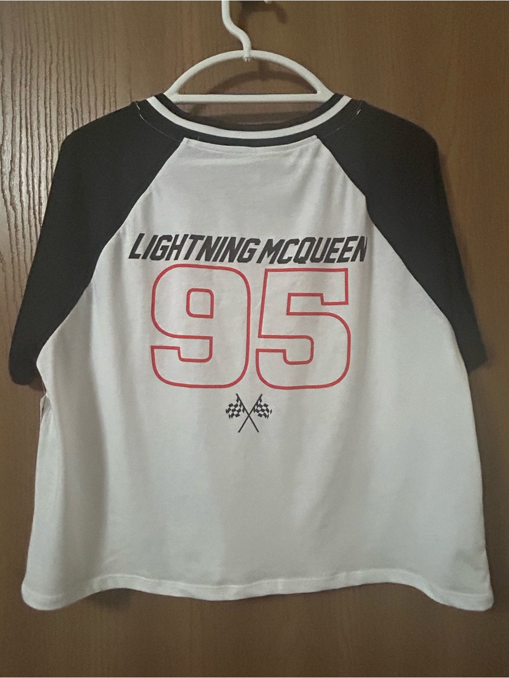 Disney Cars Women's Lightning McQueen Front Back Graphic Tee - Picture 2 of 3